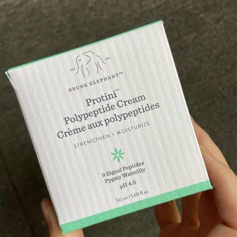 DrunkElephent DrunkElephent Peptide Blue Jar Cream Peptide Anti-Wrinkle Moisturizing Firming 50ml6.1