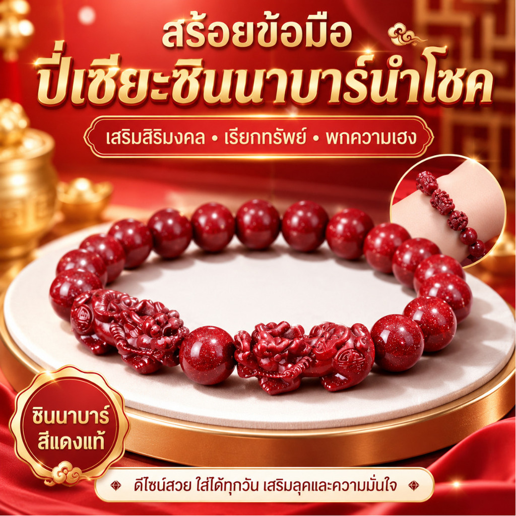 ✨ลดกระหน่ำ✨[ดึงดูดความมั่งคั่ง + รับทรัพย์ ] สร้อยข้อมือปี่เซียะคู่ผู้ชาย สร้อยข้อมือปี่เซียะทรายนําโชคลาภ/สร้อยข้อมือปี่เซียะซินนาบาร์นำโชค