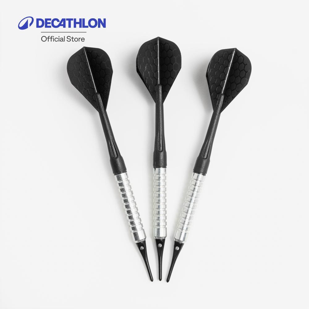 Decathlon Soft Tip Darts 3 Pack Black S100 ลูกดอก Canaveral ปลายนุ่มรุ่น S100 แพ็ค 3 ชิ้น - Black
