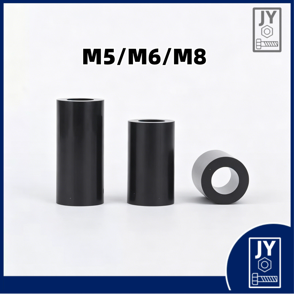 คอลัมน์แยก ABS สีดําผ่านคอลัมน์แขนไนลอน, คอลัมน์แยกฉนวน M5/M6/M8 HEJUNYANG