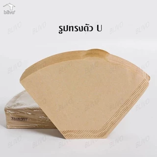 JoyTrayกระดาษกรองกาแฟ กระดาษดริป 100แผ่น/1แพ็ค กรองกาแฟ ดริปกาแฟ กระดาษกรองกาแฟ กระดาษกรองกาแฟดริป 100 แผ่นทรง V ก้นแหลม
