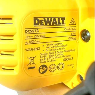 DEWALT เลื่อยวงเดือน 7'' 20V รุ่น DCS573N-B1 (ตัวเปล่า)
