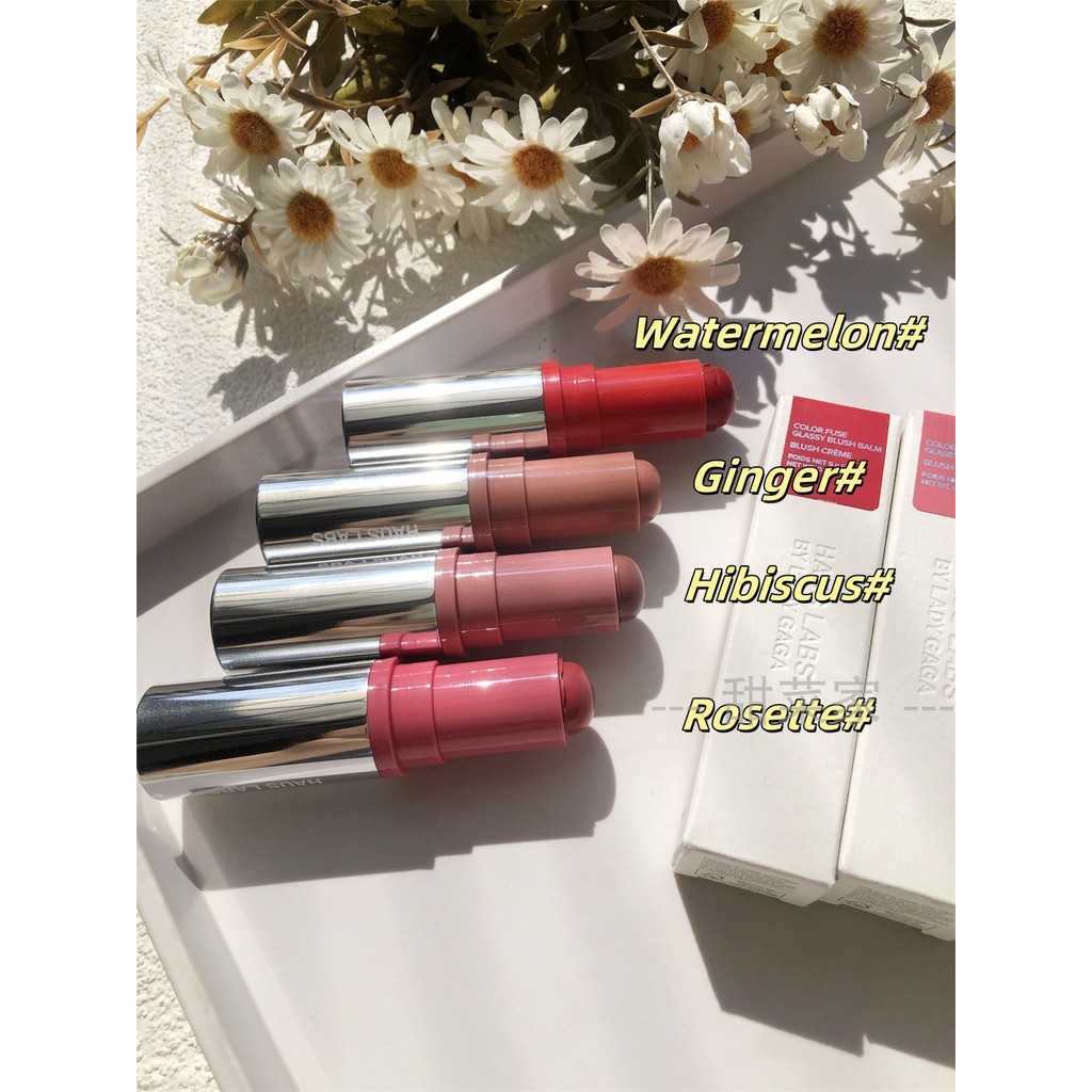 สีใหม่ สีใหม่!HAUS LABS BY LADY GAGA Lip Cheek Dual-Use Long-Lasting Oily Blush Stick/Blush Cream