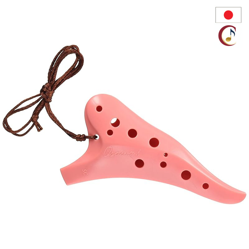 Osawa Ocarina i Series Plastic Soprano C, Pink (PI-SC PK)/From Japan