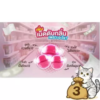 ( ยกกระสอบ 3 ถุง ) Easy Cat ทรายแมว รุ่น Easy Save คุ้มค่ากว่าเดิม ยกกระสอบ 3 ถุง ถุงละ 10 ลิตร
