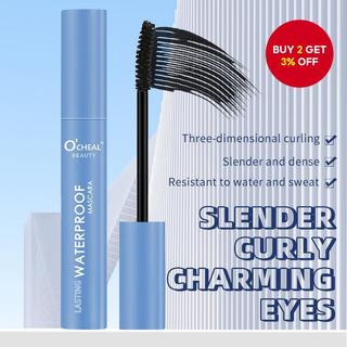Waterproof Matte Mascara for Lengthening Eyelashes - Long-lasting, Fast-drying, Curling Mascara in Brown and Black