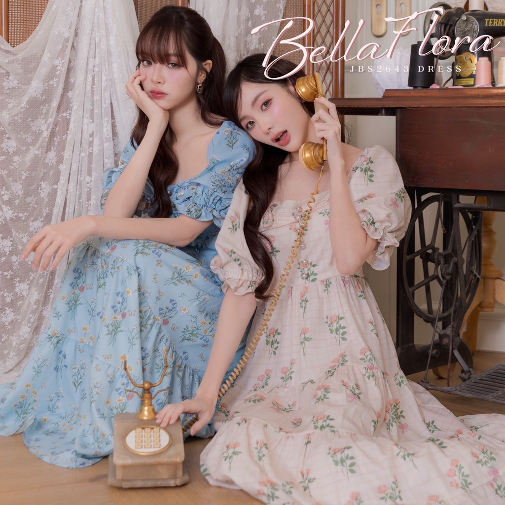 #JBS2643  BellaFlora Dress Joobs studio