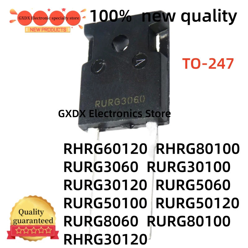 5PCS RURG5060 RURG50100 RURG50120 RURG8060 RHRG30120 RHRG60120 RURG80100 RURG30100 RURG30120 RURG801