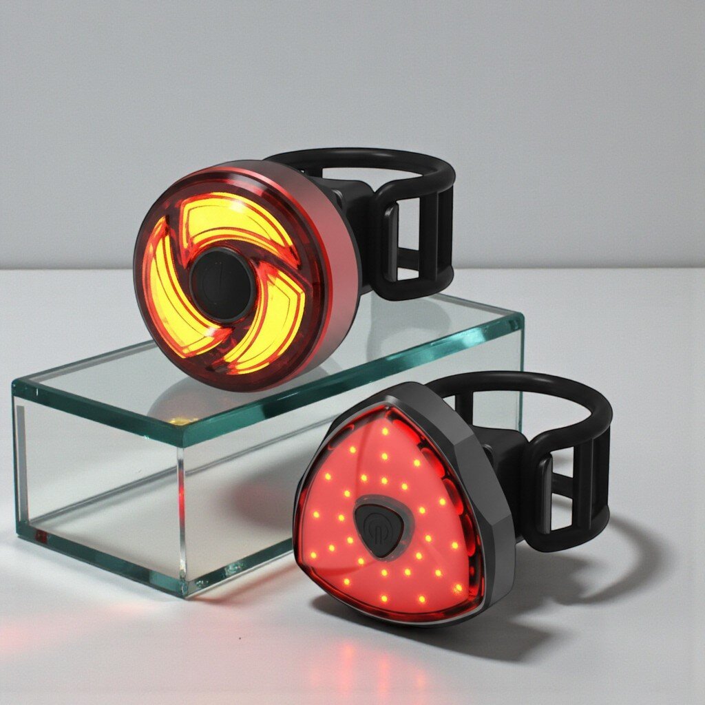 ไฟท้ายจักรยาน Machfally BK840G BK500 USB rechargeable bike light