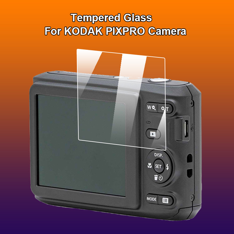 สําหรับ KODAK PIXPRO C1 FZ55 FZ45 กล้องกระจกนิรภัย 9H 2.5D LCD ป้องกันหน้าจอฟิล์มป้องกันการระเบิด To