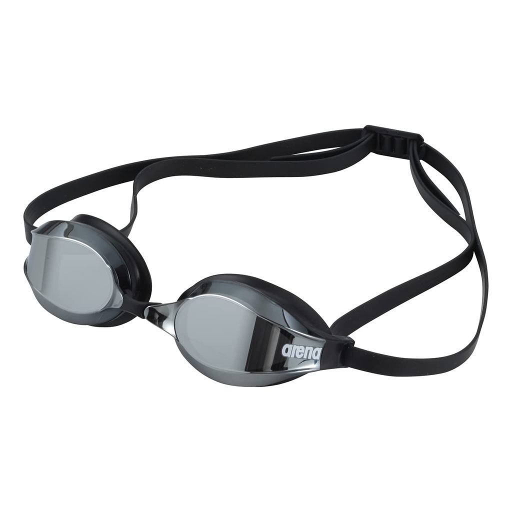 Unisex Competitive Swimming Goggles with Anti-Fog and Mirror Lens - FREESIZE - ARENA Q-CHAKU2