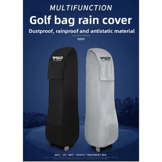 PGM GOLF ถุงกอล์ฟ ผ้าคลุมกันฝน HKB003 | กันแดดกันฝนแบบพับได้สีเทา
