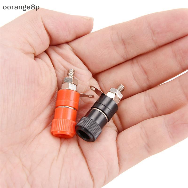 [ใหม่] 10 ชิ้น 4 มิลลิเมตร Binding Post ลําโพง Terminal Banana Plug Soet Ja Connectors [TH]