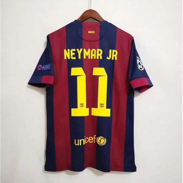คุณภาพสูง Retro Barcelona Home Jersey 2014/2015