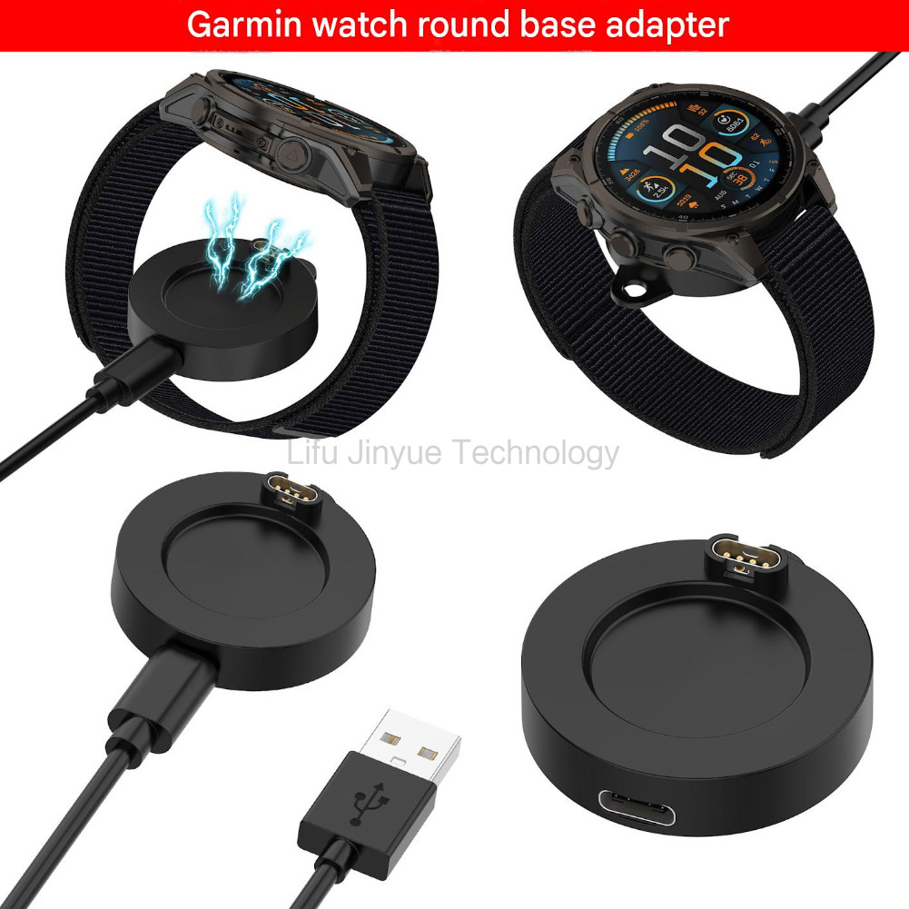 LIKAIYUE Type C Charger Dock สําหรับ Garmin Fenix 7 6 6X 5S 5X Plus/Instinct 2/Venu 2/Vivoactive 4 3/Forerunner 965 945 สายชาร์จ