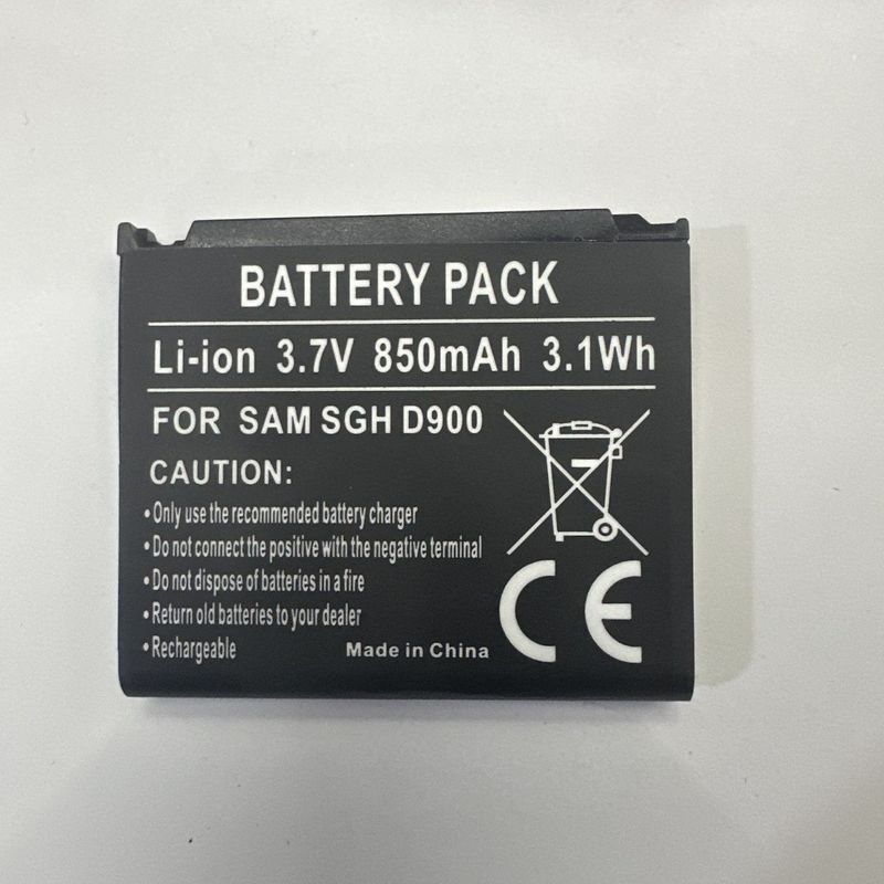 เหมาะสําหรับ Samsung D900 R500 M520 E488 E498 E690 E780 AB503442แบตเตอรี่ CU