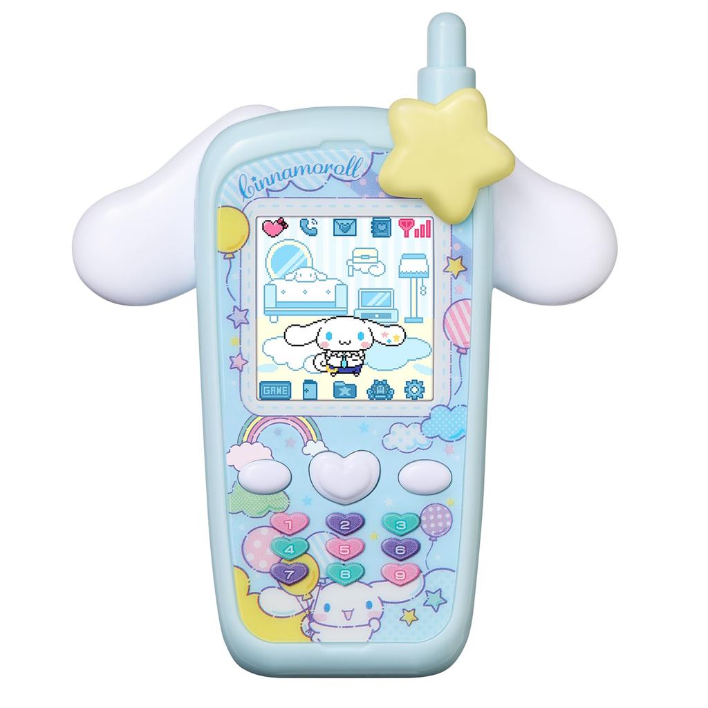 BANDAI Zutto×2 Nakayoshi Phone Sanrio Characters Edition (Ages 6+)Direct From Japan
