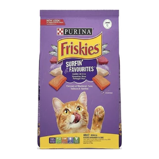 Purina Friskies ฟริสกี้ส์ อาหารเม็ดแมว อาหารแมวสำหรับแมวโต เม็ดแมว ยกกระสอบ ขนาด 6 กก.
