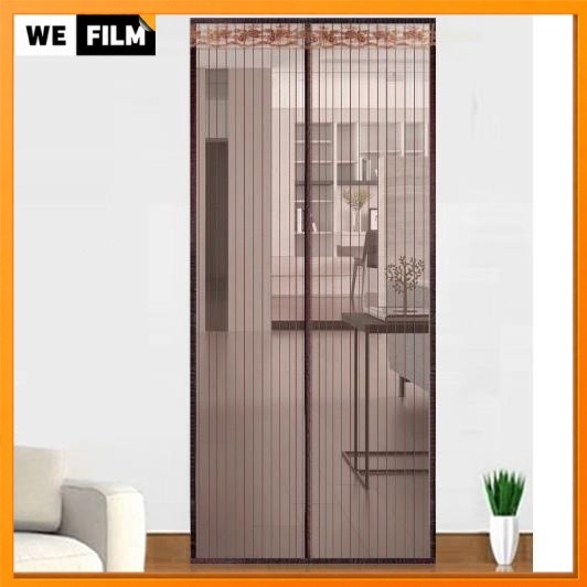 ม่านแม่เหล็กกันยุง เกรดพรีเมี่ยม ม่านติดประตู ม่านกันยุง ผ้าม่าน. Magic Mesh Mosquito Door Mesh ลายเรียบตรง