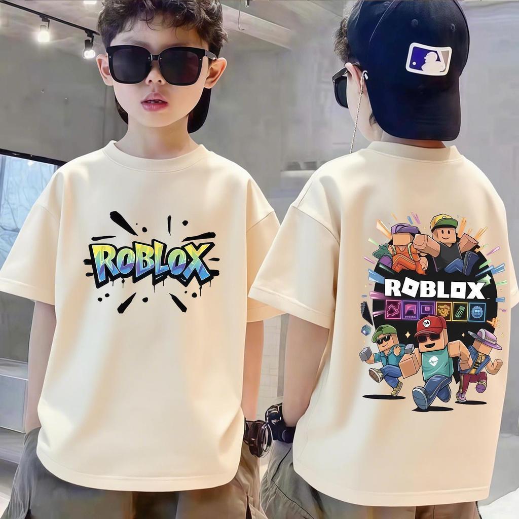 เสื้อยืดเด็ก/สไตล์อเมริกัน/เกาหลี/สตรีท/น่ารัก/คุณภาพดี/ผ้