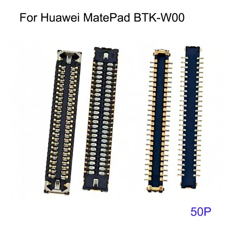 2PCS FPC Connector สําหรับ Huawei MatePad BTK-W00 จอแสดงผล LCD Flex FPC Connector Plug บน Board บน f