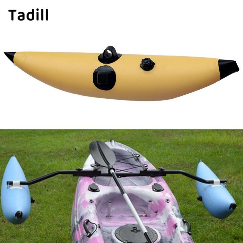 Tadill Inflatable Kayak Outrigger/Stabilizer สําหรับเรือแคนูตกปลายืน - หนัก