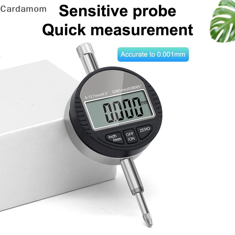 {Cardamom} 0-12.7 มม.0.01/0.001 มม.อิเล็กทรอนิกส์ Thiness Gauge หน้าจอ LCD ไมโครมิเตอร์ดิจิตอล Thiness Gauge เครื่องมือการวัดที่แม่นยํา {CA}