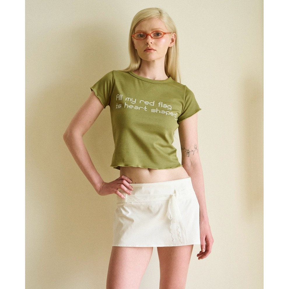 imishmash - All my slim tee เสื้อยืดครอปผู้หญิง