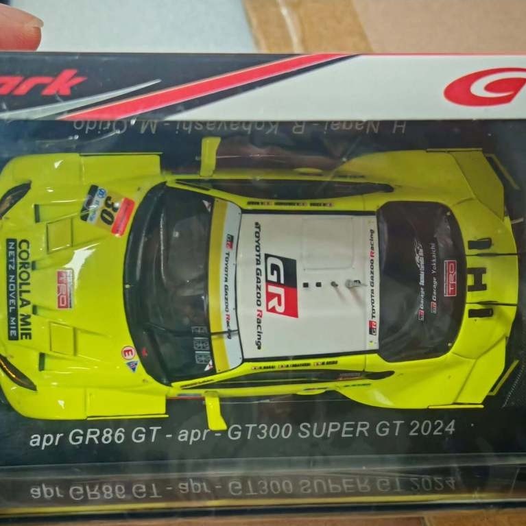 Toyota 86 2024 super gt gt300 spark gr86 Apr Racing รุ่น 1: 43