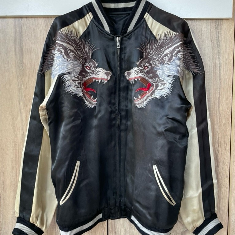 Sukajan Jacket Satori เสื้อแบรนด์เนม แจ็คเก็ตญี่ปุ่น เสื้อปักลายญี่ปุ่น วินเทจ ของแท้ มือสอง