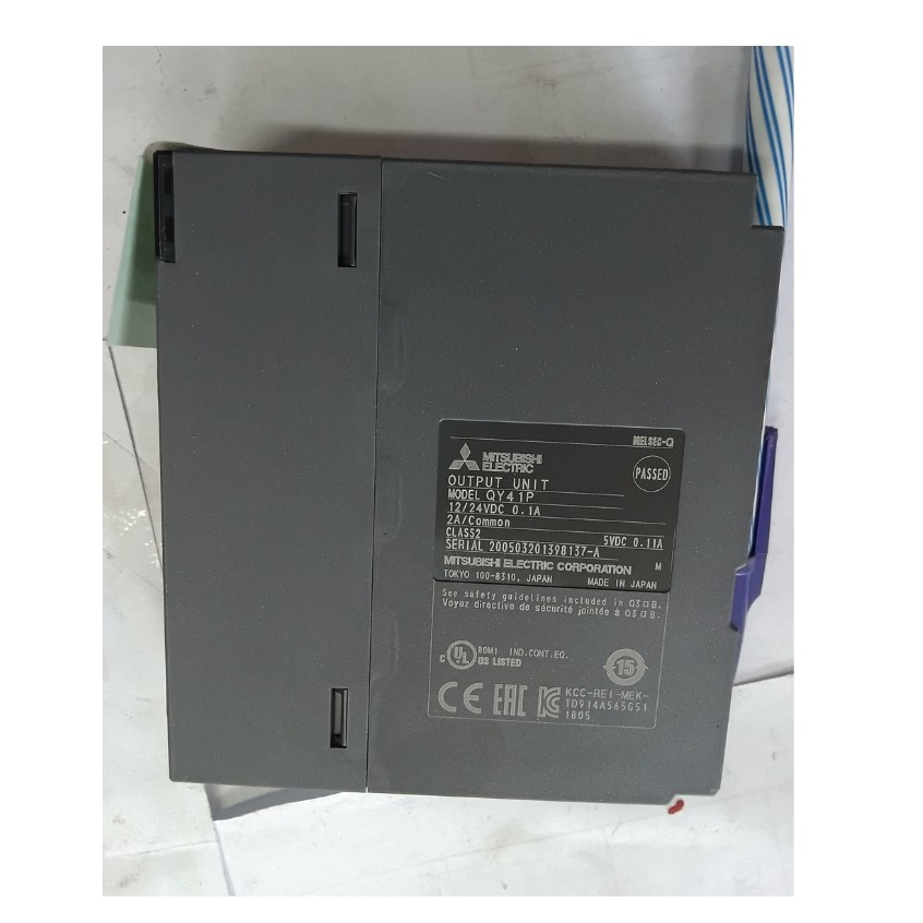 QY41P Mitsubishiโมดูล PLC MELSEC-Q Output Unit 12/24VDC สินค้าคงเหลือ/ชิ้น = 1PK-L069