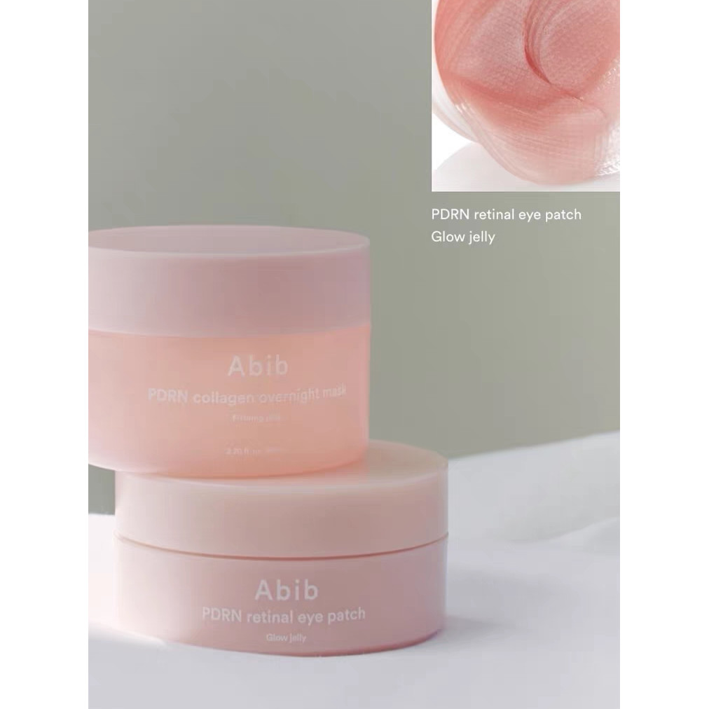 2026 สินค้าใหม่เกาหลี Abib Abib PDRN Collagen Eye Mask Retinol Hyaluronic Acid Pink Jelly Moisturizi
