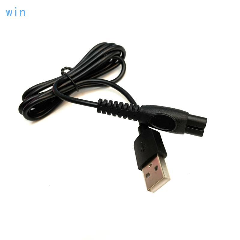 Win สายไฟทดแทนสําหรับอุปกรณ์โกนหนวด S1113 1112 S1213 5831 Universal 5V USB สายชาร์จ