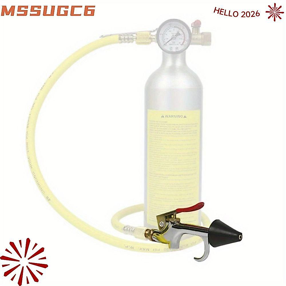 IMSSUG A/C System Flush Set, ชุดทําความสะอาดคอนเดนเซอร์ระดับมืออาชีพแรงดันสูง, เครื่องทําความสะอาดแอร์รถยนต์ทองแดงบริสุทธิ์ ซ่อมรถยนต์