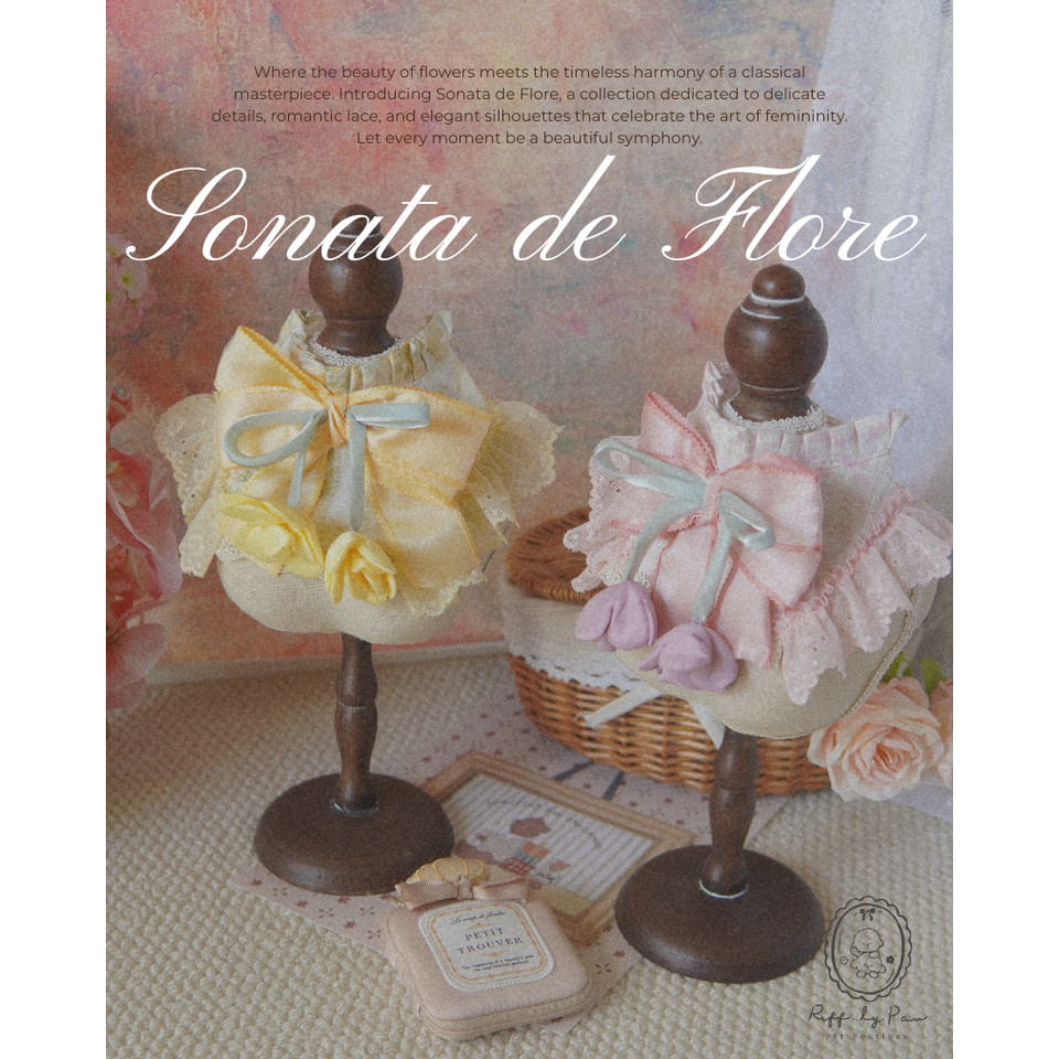 Sonata de Flore Collection | Luxury Romantic Pet Apparel