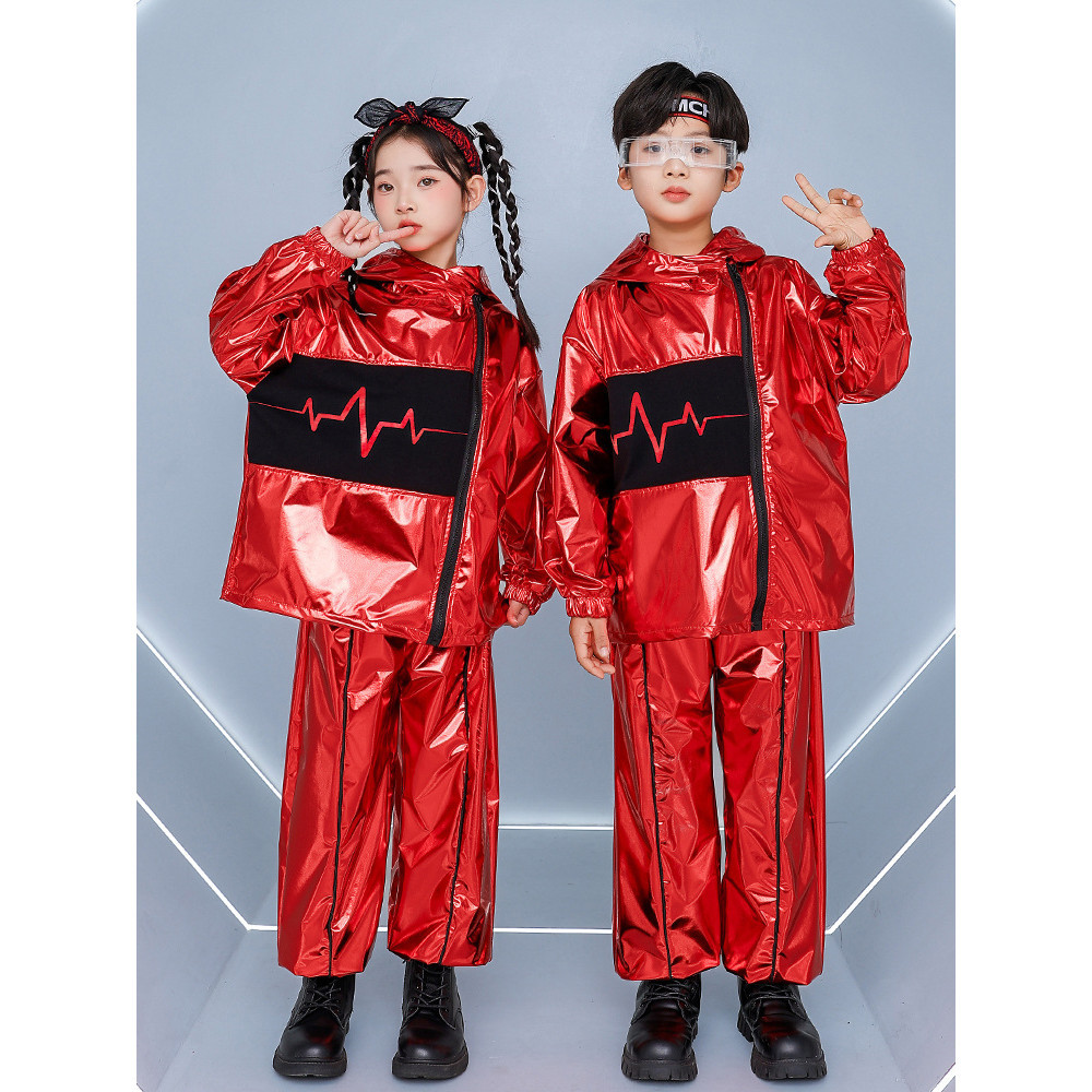 【lxqy0010.th】 儿童元旦演出服机器人AI主题未来科技感服装小学生街舞潮服表演 【0607lGwE1zt8H】
