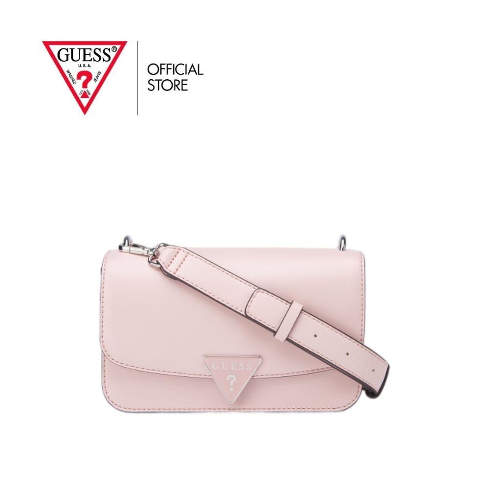 GUESS กระเป๋า รุ่น LE982820 ESMERAY FLAP CROSSBODY CROSSBODY สีชมพู