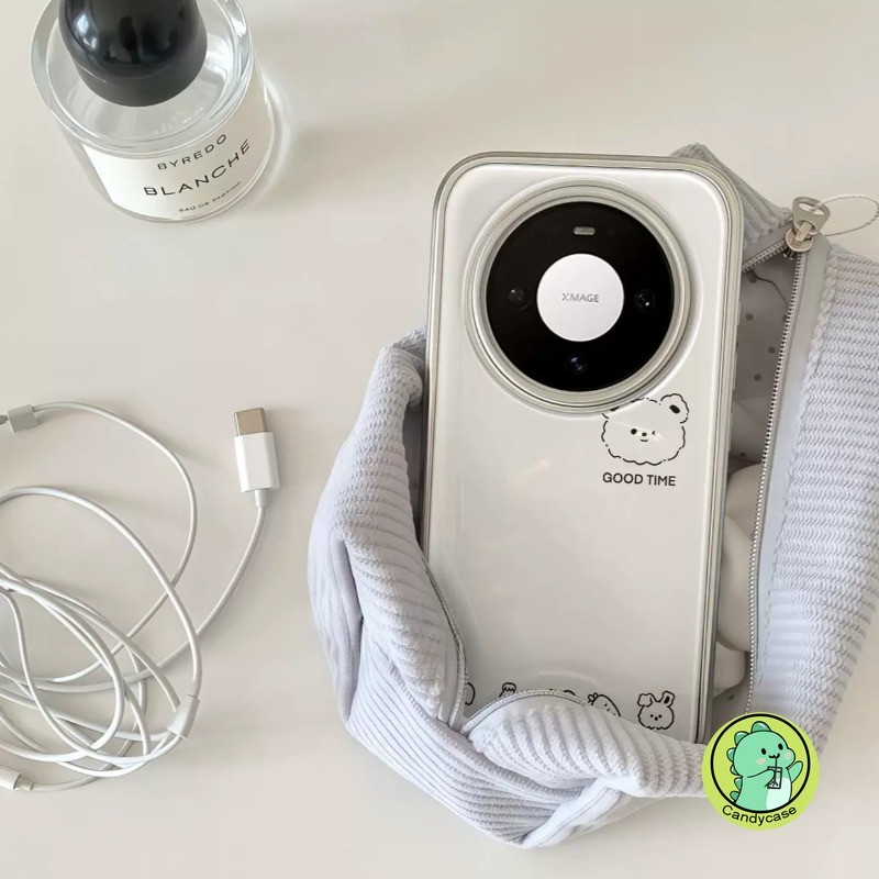 หมีน่ารักปลอกสําหรับ Xiaomi Poco F8 X7 M7 F7 Ultra X6 M6 F6 X5 M5S F5 X4 M4 X3 NFC GT M3 F3 X2 M2 Pro 5G 4G ฝาครอบการ์ตูนกระต่ายครีม Ins สไตล์เคสโทรศัพท์