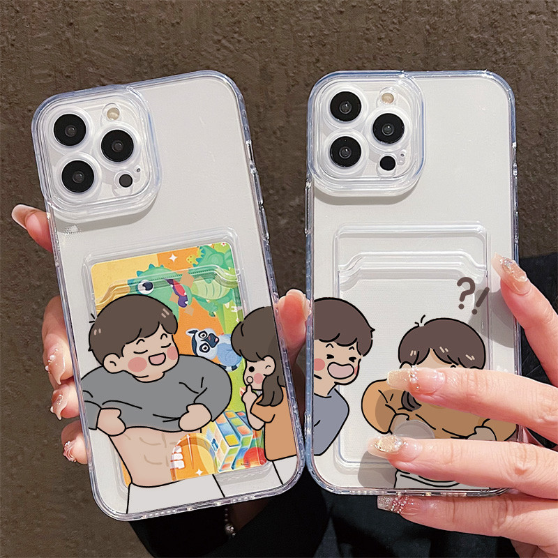 กรณีพร้อมผู้ถือบัตรสําหรับRealme 5 5i 5s 6i C3 C11 2021 C20 C20A C30 C30S C65 C61 C63 C21Y C25Y C12 