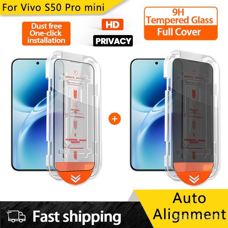 ติดตั้งง่าย HD Anti Spy กระจกนิรภัยป้องกันหน้าจอสําหรับ Vivo X300 Pro Ultra X300 Ultra X300 FE X300S