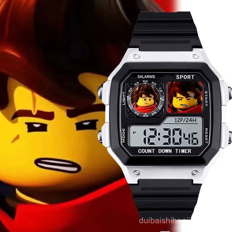 สินค้าใหม่ Phantom Ninja Lloyd Merchandise นาฬิกานักเรียนสอบนาฬิกาอิเล็กทรอนิกส์นาฬิกา Chronograph ข