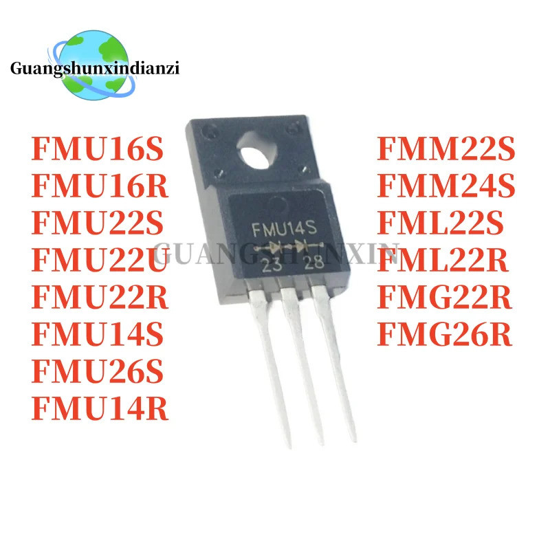 5PCS FMU16S FMU16R FMU22S FMU22U FMU22R FMU14S FMU26S FMU14R FMM22S FMM24S FML22S FML22R FMR FMG ทรา