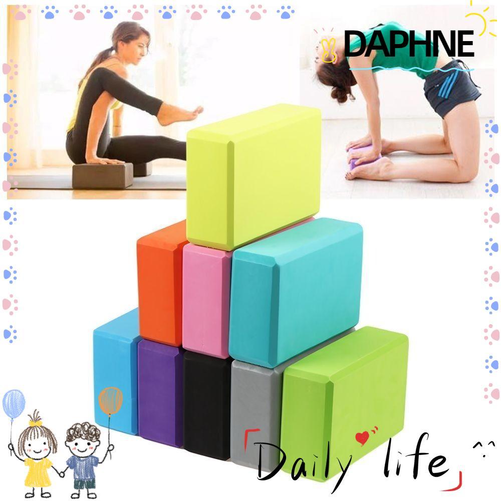 อิฐโฟมยิม DAPHNE, บล็อกโยคะ EVA รูปร่างร่างกาย, อิฐพิลาทิสกันลื่นสีอุปกรณ์กีฬา