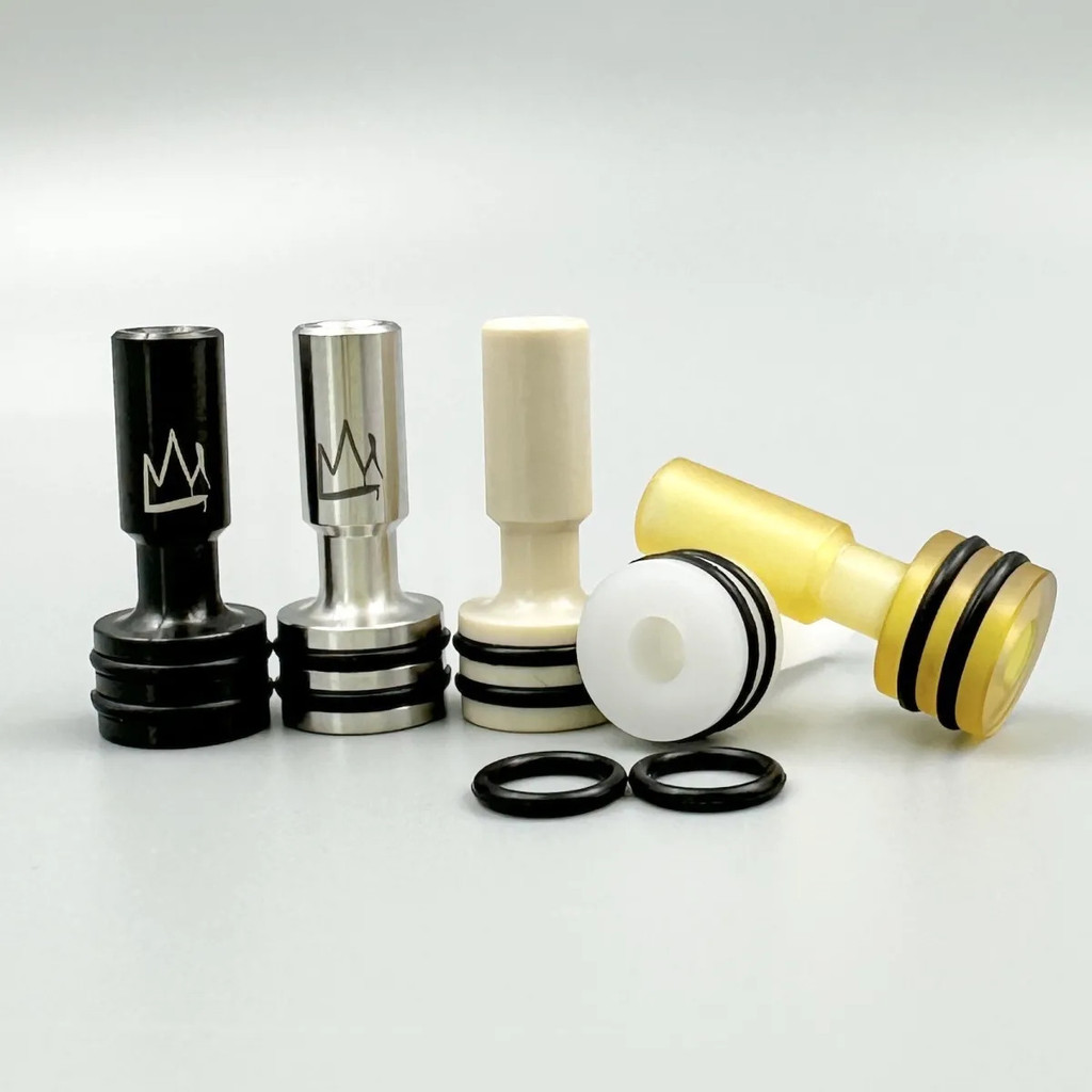 ล่าสุด MNCH UITRA TF Crown Slim Mouth 510 Stainless Steel pokk pei Drip Mouth สไตล์ใหม่1005222#BTM2