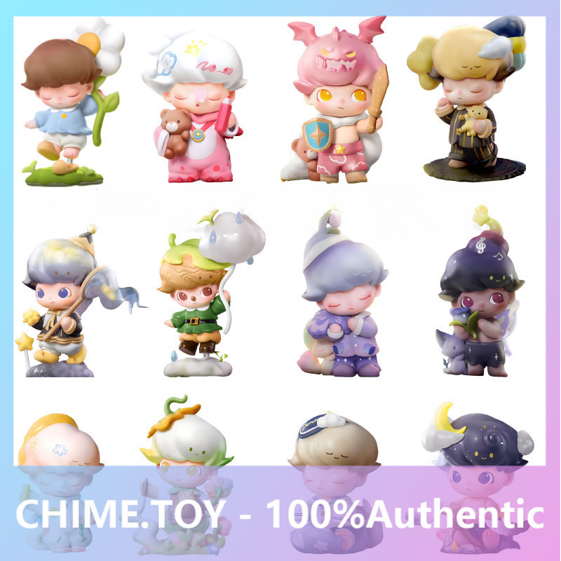 P POPMART DIMOO DIMOO Dreamland Series Mystery Box ของขวัญเล่นอินเทรนด์