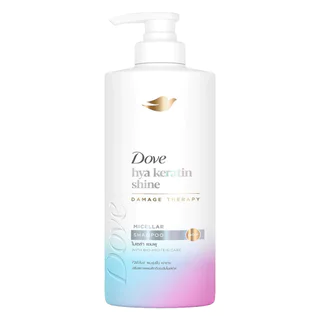 FernnyBaby โดฟ Dove 360ML แชมพู บำรุงเส้นผม โด๊ฟ ยอดนิยม รุ่น ขวดปั๊มสระโดฟ สีม่วง ไฮยา เคราติน 360 มล.