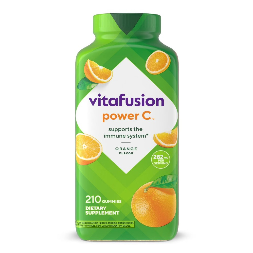 Vitafusion Power C Vitamin C 282 mg. Gummies [per serving] (210กัมมี่) กัมมี่วิตามินซี