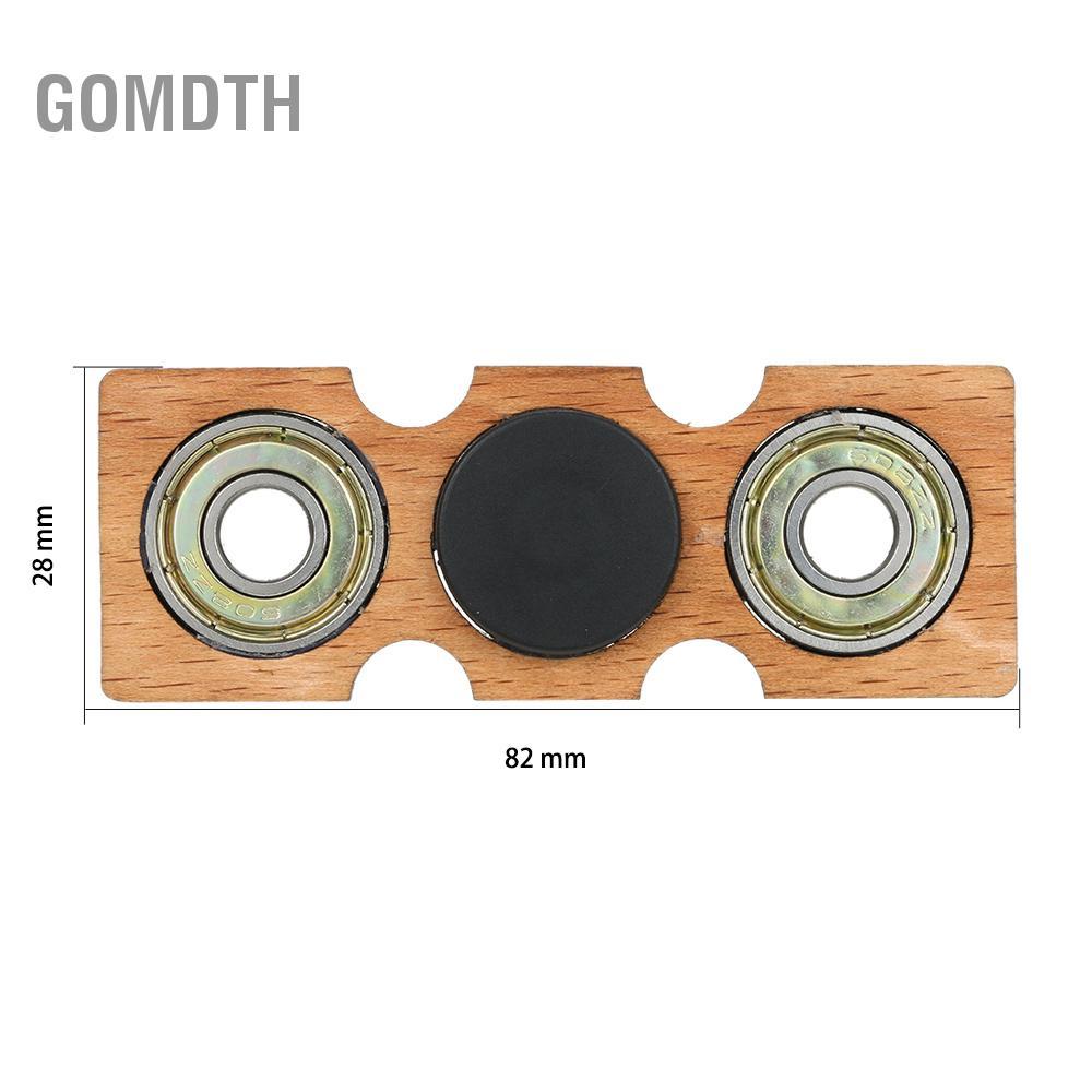 Gomdth Gomdth Fidget Hand Finger SPINNER Spin Widget โฟกัส EDC Pocket Desktoy สี่เหลี่ยมผืนผ้าไม้ของ