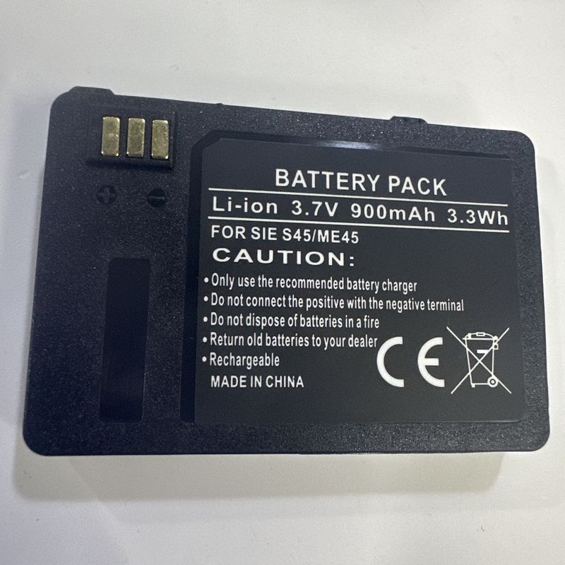 เหมาะสําหรับ Siemens 3618 6618 M45 ME45 S45 S45i แบตเตอรี่โทรศัพท์มือถือ 900mAh บอร์ดไฟฟ้า