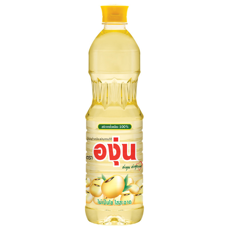 องุ่นน้ำมันถั่วเหลือง 1ลิตร A Ngoon Soy Bean Oil 1ltr. [หมายเลขบาร์โค้ด 8850210000039 ]